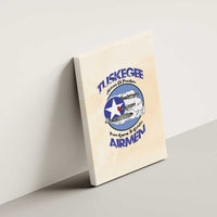 Tuskegee Airmen Red Tails Canvas Wall Art Heroes Of Freedom - Wonder Print Shop