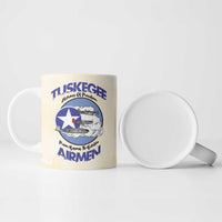 Tuskegee Airmen Red Tails Ceramic Mug Heroes Of Freedom - Wonder Print Shop