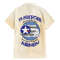 Tuskegee Airmen Red Tails Family Matching Mermaid Dress and Hawaiian Shirt Heroes Of Freedom - Wonder Print Shop