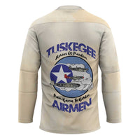 Tuskegee Airmen Red Tails Hockey Jersey Heroes Of Freedom - Wonder Print Shop