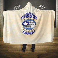 Tuskegee Airmen Red Tails Hooded Blanket Heroes Of Freedom - Wonder Print Shop