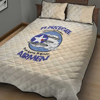 Tuskegee Airmen Red Tails Quilt Bed Set Heroes Of Freedom - Wonder Print Shop