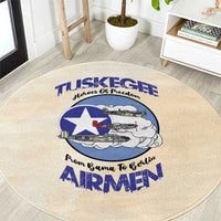 Tuskegee Airmen Red Tails Round Carpet Heroes Of Freedom - Wonder Print Shop