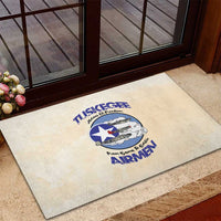 Tuskegee Airmen Red Tails Rubber Doormat Heroes Of Freedom - Wonder Print Shop