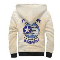 Tuskegee Airmen Red Tails Sherpa Hoodie Heroes Of Freedom - Wonder Print Shop