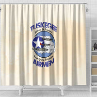 Tuskegee Airmen Red Tails Shower Curtain Heroes Of Freedom - Wonder Print Shop