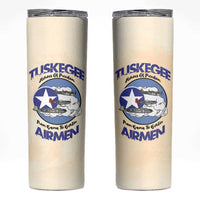 Tuskegee Airmen Red Tails Skinny Tumbler Heroes Of Freedom - Wonder Print Shop
