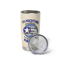 Tuskegee Airmen Red Tails Tumbler Cup Heroes Of Freedom - Wonder Print Shop
