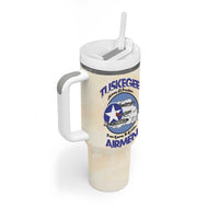 Tuskegee Airmen Red Tails Tumbler With Handle Heroes Of Freedom - Wonder Print Shop