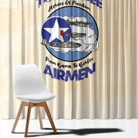 Tuskegee Airmen Red Tails Window Curtain Heroes Of Freedom - Wonder Print Shop