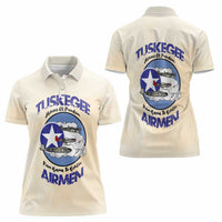 Tuskegee Airmen Red Tails Women Polo Shirt Heroes Of Freedom - Wonder Print Shop