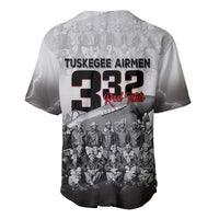 Tuskegee Airmen Pride Baseball Jersey 332nd Fighter Group Red Tails - Wonder Print Shop