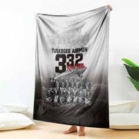 Tuskegee Airmen Pride Blanket 332nd Fighter Group Red Tails - Wonder Print Shop