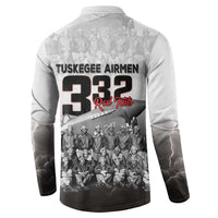 Tuskegee Airmen Pride Button Sweatshirt 332nd Fighter Group Red Tails - Wonder Print Shop