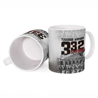 Tuskegee Airmen Pride Ceramic Mug 332nd Fighter Group Red Tails - Wonder Print Shop