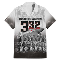 Tuskegee Airmen Pride Family Matching Mermaid Dress and Hawaiian Shirt 332nd Fighter Group Red Tails - Wonder Print Shop