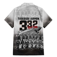 Tuskegee Airmen Pride Family Matching Mermaid Dress and Hawaiian Shirt 332nd Fighter Group Red Tails - Wonder Print Shop