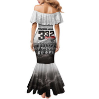 Tuskegee Airmen Pride Family Matching Mermaid Dress and Hawaiian Shirt 332nd Fighter Group Red Tails - Wonder Print Shop