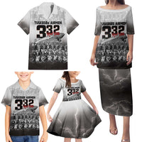Tuskegee Airmen Pride Family Matching Puletasi and Hawaiian Shirt 332nd Fighter Group Red Tails - Wonder Print Shop