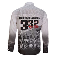 Tuskegee Airmen Pride Family Matching Puletasi and Hawaiian Shirt 332nd Fighter Group Red Tails - Wonder Print Shop