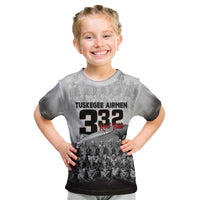 Tuskegee Airmen Pride Kid T Shirt 332nd Fighter Group Red Tails - Wonder Print Shop