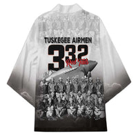 Tuskegee Airmen Pride Kimono 332nd Fighter Group Red Tails - Wonder Print Shop