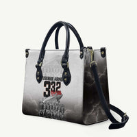 Tuskegee Airmen Pride Leather Bag 332nd Fighter Group Red Tails - Wonder Print Shop