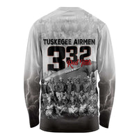 Tuskegee Airmen Pride Long Sleeve Shirt 332nd Fighter Group Red Tails - Wonder Print Shop