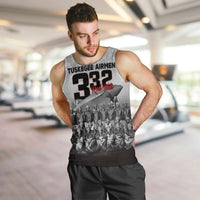 Tuskegee Airmen Pride Men Tank Top 332nd Fighter Group Red Tails - Wonder Print Shop
