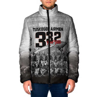 Tuskegee Airmen Pride Padded Jacket 332nd Fighter Group Red Tails - Wonder Print Shop