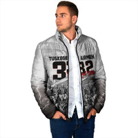 Tuskegee Airmen Pride Padded Jacket 332nd Fighter Group Red Tails - Wonder Print Shop