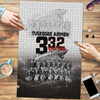 Tuskegee Airmen Pride Puzzle 332nd Fighter Group Red Tails - Wonder Print Shop