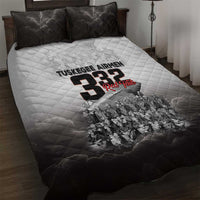 Tuskegee Airmen Pride Quilt Bed Set 332nd Fighter Group Red Tails - Wonder Print Shop