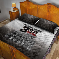 Tuskegee Airmen Pride Quilt Bed Set 332nd Fighter Group Red Tails - Wonder Print Shop