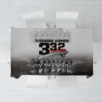 Tuskegee Airmen Pride Tablecloth 332nd Fighter Group Red Tails - Wonder Print Shop