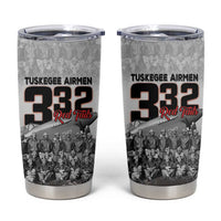 Tuskegee Airmen Pride Tumbler Cup 332nd Fighter Group Red Tails - Wonder Print Shop