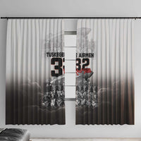 Tuskegee Airmen Pride Window Curtain 332nd Fighter Group Red Tails - Wonder Print Shop