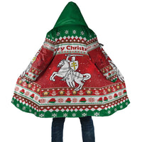 Belarus Pahonia Christmas Cloak Belarusian Vytis Knight Xmas Pattern - Wonder Print Shop