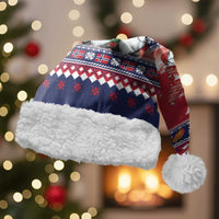 Norway Nisse Christmas Santa Hat God Jul Norwegian Christmas Pattern - Wonder Print Shop