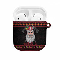 Norway Christmas AirPods Case Valhalla La La Viking Santa - Wonder Print Shop