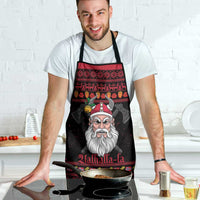 Norway Christmas Apron Valhalla La La Viking Santa - Wonder Print Shop