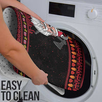 Norway Christmas Bathroom Set Valhalla La La Viking Santa - Wonder Print Shop