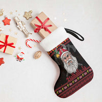Norway Christmas Stocking Valhalla La La Viking Santa - Wonder Print Shop