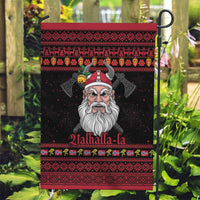 Norway Christmas Garden Flag Valhalla La La Viking Santa - Wonder Print Shop