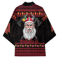 Norway Christmas Kimono Valhalla La La Viking Santa - Wonder Print Shop