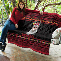 Norway Christmas Quilt Valhalla La La Viking Santa - Wonder Print Shop