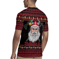 Norway Christmas Rugby Jersey Valhalla La La Viking Santa - Wonder Print Shop