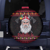 Norway Christmas Spare Tire Cover Valhalla La La Viking Santa - Wonder Print Shop