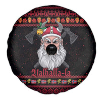 Norway Christmas Spare Tire Cover Valhalla La La Viking Santa - Wonder Print Shop