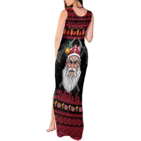 Norway Christmas Tank Maxi Dress Valhalla La La Viking Santa - Wonder Print Shop